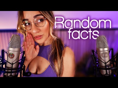 ASMR | Whispering Random Facts in Your Ears