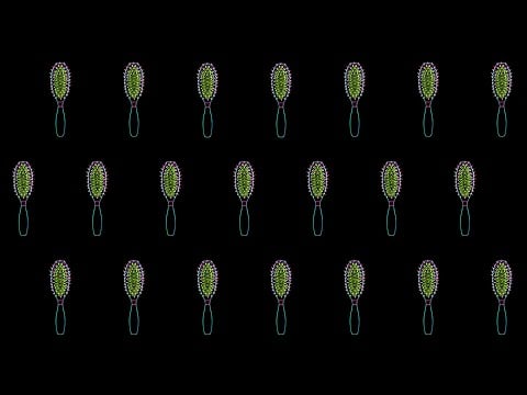 ASMR - 77 Slow hair brushing [No talking]