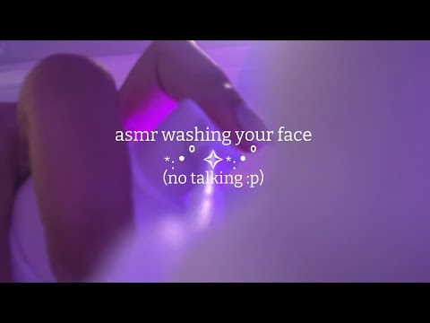 asmr: doing your skincare but your face is glass 🫧