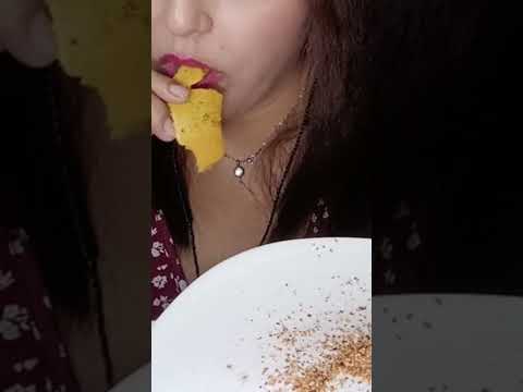 ASMR Comiendo 🥭 mango con Tajín