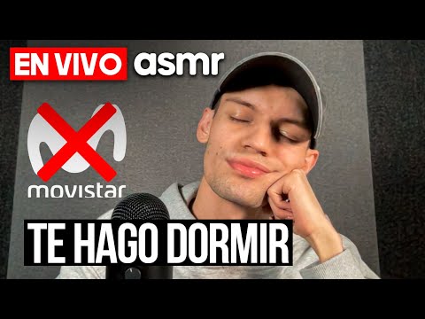 ASMR en VIVO PROBANDO NUEVO INTERNET porque Movistar no soporto xd Te AYUDO A DORMIR