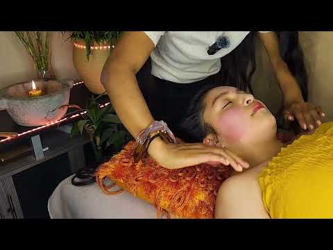 PAULINA ASMR / I help you sleep with this massage 🥰😴😴