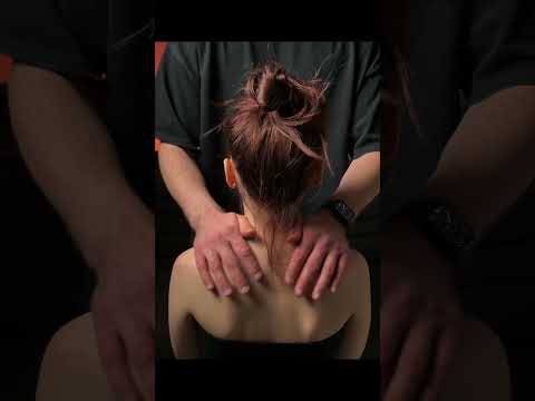 ASMR Back Massage That Help You Wind Down  #relax
