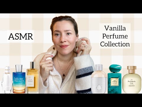 ASMR - Vanilla Perfume Collection Part 1 - Glass Tapping & Soft Spoken