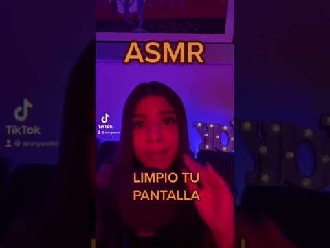 ASMR ROLEPLAY / TE LIMPIO LA PANTALLA / ASMR CAÓTICO #SHORTS #Shorts