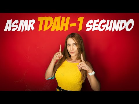 Asmr para personas CON TDAH (- 1 SEGUNDO) - para dormir en 10 min | ASMR Español | Asmr with Sasha