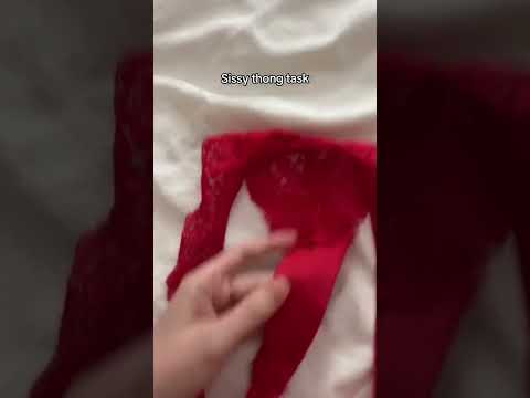 Sissy thong task