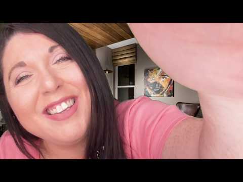 ASMR Caressing my Pet Kitten Roleplay (Hand Movements, Mouth Sounds, Up Close Personal Attention)