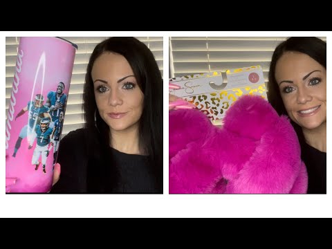 ASMR Haul- gifts from subscriber *whispers w/ tapping*