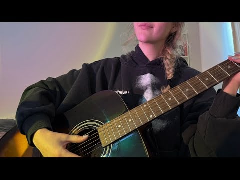 Whispered ASMR + Soft Singing & Guitar 🎶 | Relaxing Humming, Gentle Triggers for Sleep