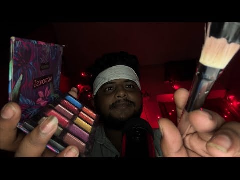 ASMR Spit Painting Makeup 💄