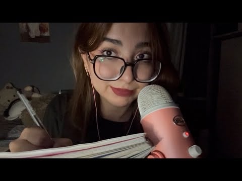 ASMR ROLEPLAY| Te entrevisto y termina mal (te escupo) 😠
