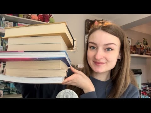 ASMR My Fave Book From Each Genre (book triggers and close whispers) 