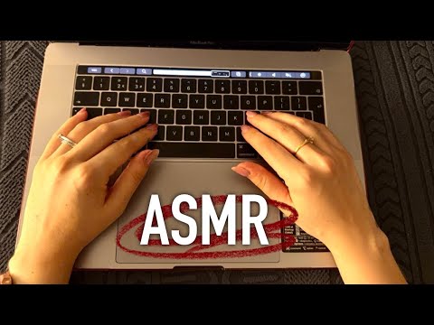 😴ASMR - Typing 💻 & replying to comments (8) - Typing - clicky whispers