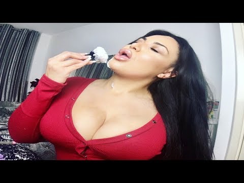ASMR // Men's Beard Trim & Shave by a Barber Girl!