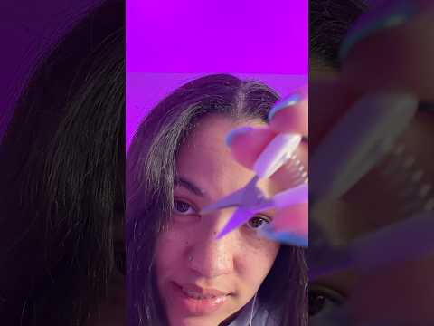 A mini haircut with mini scissors #tingles #asmr