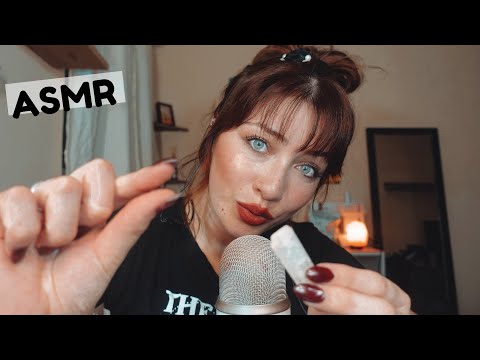 ASMR LIMPIEZA DE ENERGIA CON CRISTALES 💎