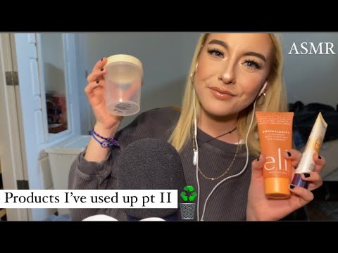 ASMR | products I've used up (part II)