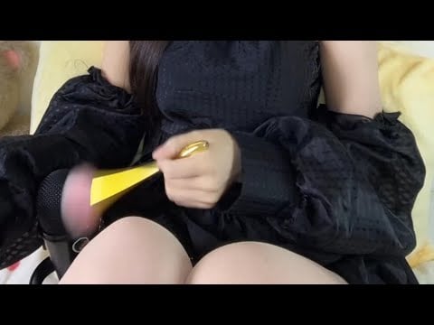 ASMR Roleplay | Cosplay Girlfriend ✨ Accent + Long Nails Scratching + Mouth Sounds (Deep Relax)