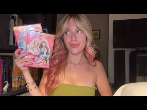 LA MIA COLLEZIONE DI FILM DI BARBIE (asmr ita)