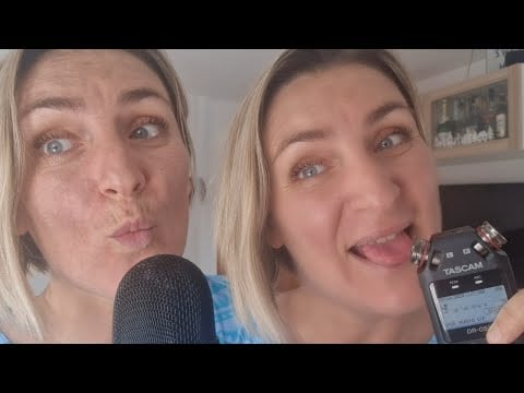 BRAIN MELTING Chaos ASMR | Fast Mouth Sounds, Tascam & Blue Yeti
