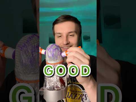 GOOD ASMR VS BAD ASMR pt 2 #shorts #asmr #satisfying