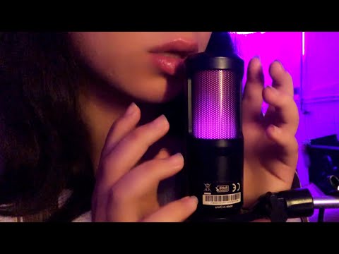 ASMR - kissing and touching your face (No talking)