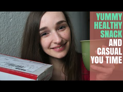 Personal ASMR You Time ~ JoJo's Chocolate Bark And A Warm Cup Of Tea (ASMR Food Tasting)
