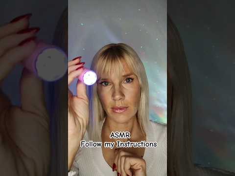 ASMR | Follow my Instructions #asmrshorts #shortvideo #youtubeshorts #shorts