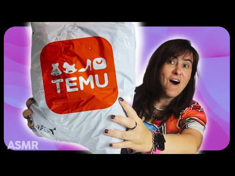 ASMR UNBOXING Paquete de TEMU con Muchas Cositas interesantes! | HAUL Temu