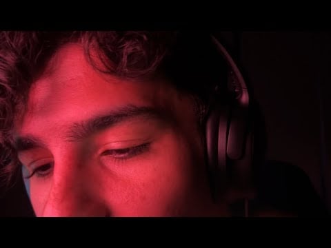 Close Up Ear to Ear Low-Light Whispered ASMR