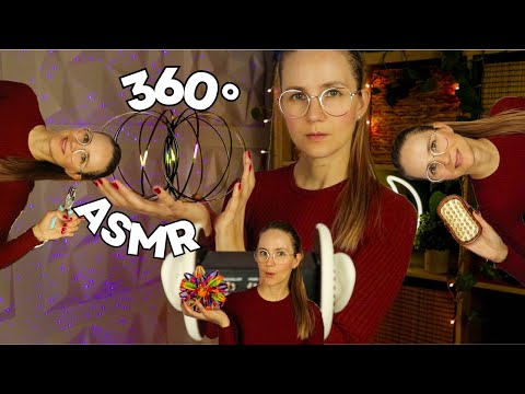 360° ASMR Session 🔄 Sounds All around You