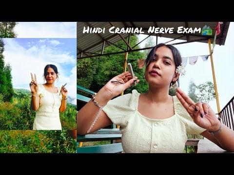 ASMR HINDI - Doing Your Cranial Nerve Exam in Mountains⛰️🏞️ [Outdoor ASMR]