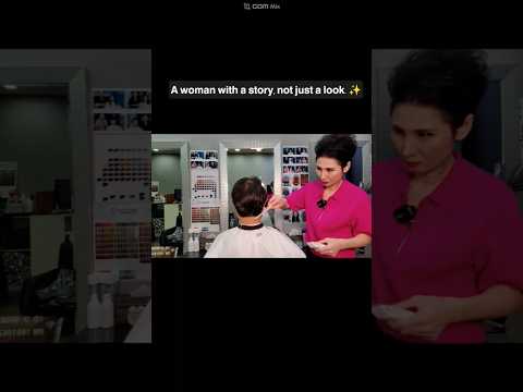Hair salon ASMR visual and auditory activation #Mothers in their 70s Shortcut
