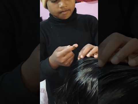 Asmr hair cracking..#asmr #haircracking