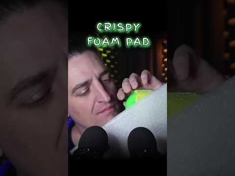 Crispy Foam Panel INTENSE #Tingles #SleepAid #ASMR #FYP