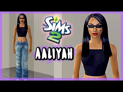 TRYING TO MAKE AALIYAH IN THE SIMS 2 // CAS Chit Chat