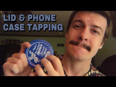 [ASMR] Lid & Phone Case Tapping