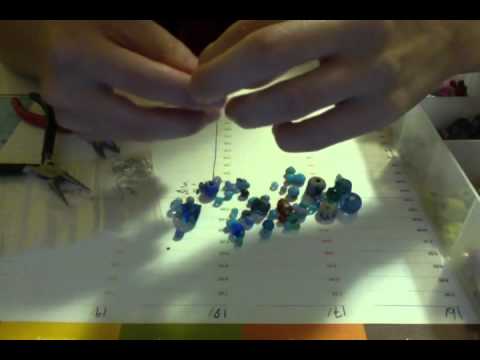 Crafts with Kath: beading some earrings!