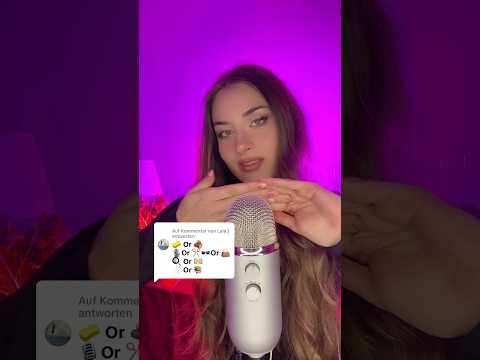 ASMR This or That #asmr #relax #asmrgerman #thisorthat #triggers #asmrdeutsch #asmrshorts