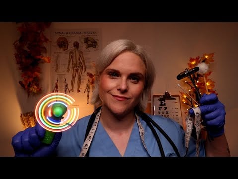 An Unpredictable Fast Paced ASMR Cranial Nerve Exam (Whispered)