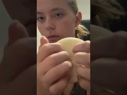 ASMR frosting container tapping (super tingly) #asmrtapping #asmrvideos #relax #asmrtriggers