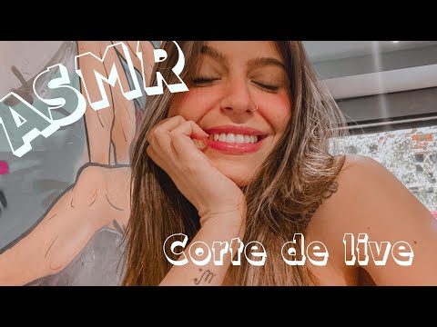 ASMR SE VOCÊ QUER DORMIR 💤(corte live)