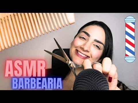 ASMR BARBEARIA 💈 | Corte de Cabelo TÃO RELAXANTE que Dá Sono