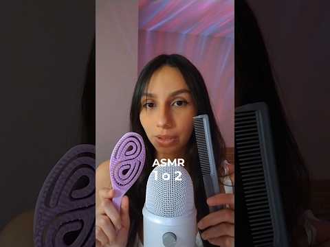 Cual sonido ASMR te gusta más 1 o 2?
