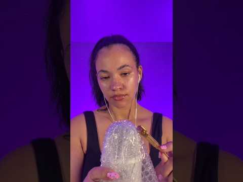Bubble wrap tingles? #asmr #shorts