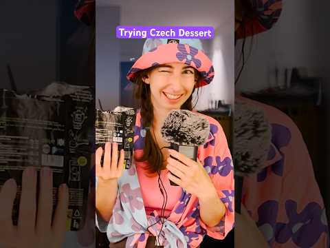 And now Czech dessert! Also MRE #shorts #asmr