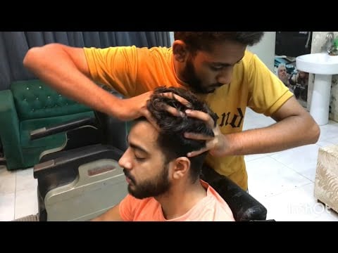 Relaxing ASMR Head Massage & Neck Massage 💆🏻‍♂️ | Forehead Tapping and Ear Cracking |