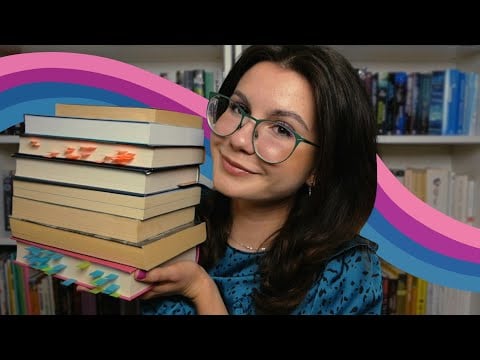 ASMR PO POLSKU • co czyta żaba? 🐸 czyli podsumowanie czytelnicze 3 miesięcy • szept + sticky tapping