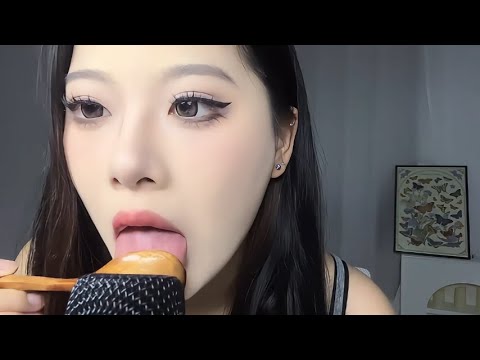 ASMR Sleep Aid | Strawberry Jam Eating Sounds with Wooden & Glass Spoons 🍓🍯